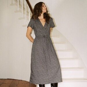 Christy Dawn ‘Dawn’ Dress in Midnight Florals (petite XS)